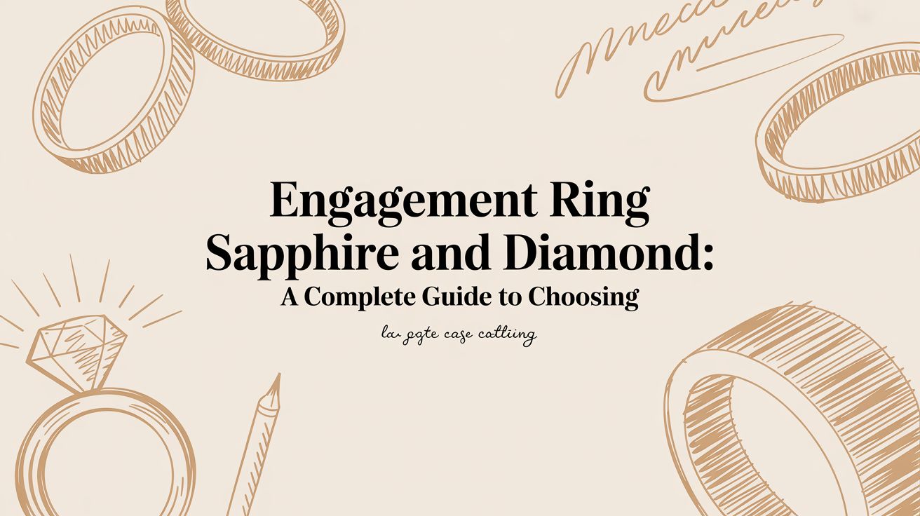 Engagement Ring Sapphire and Diamond: A Complete Guide to Choosing
