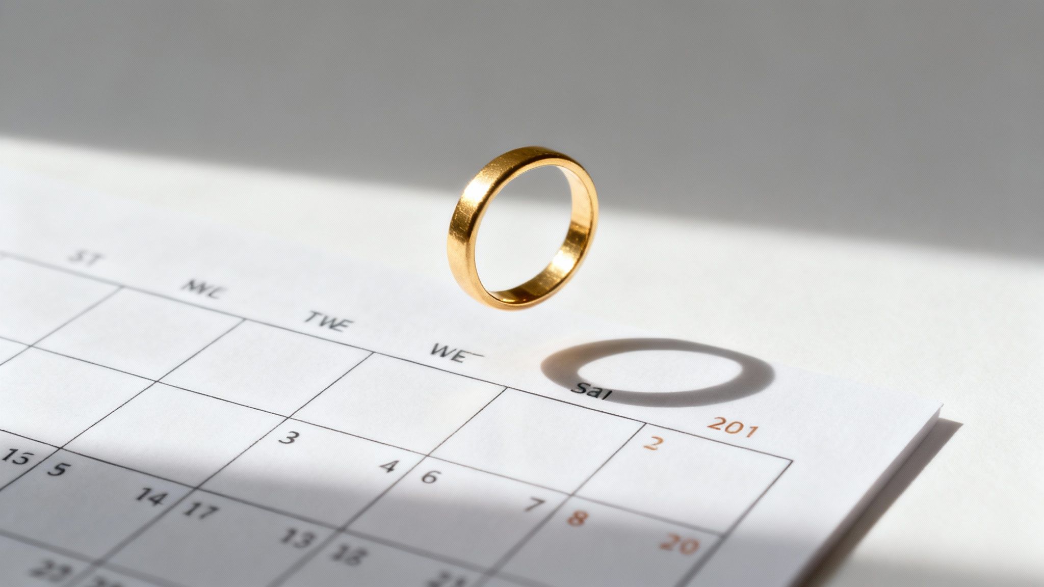 A jeweller carefully measuring a silver ring on a sizing tool.