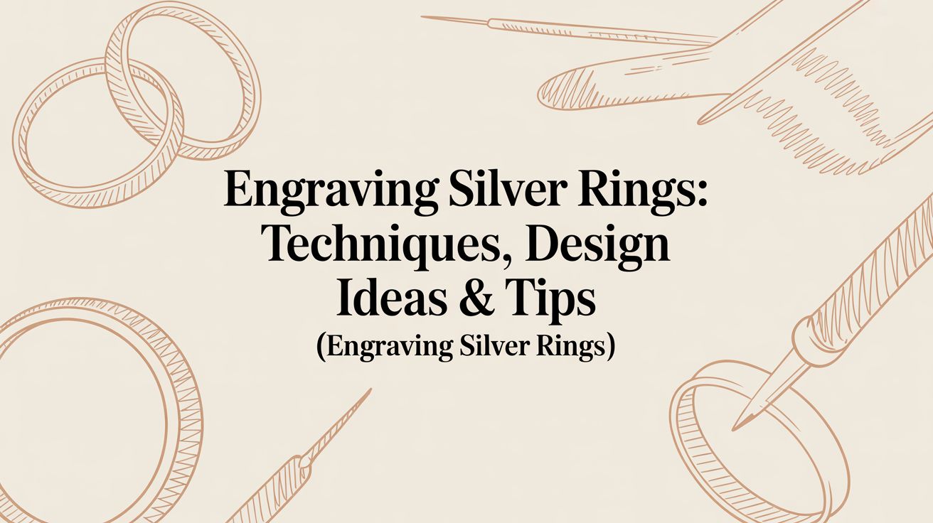 Engraving silver rings: Techniques, Design Ideas & Tips (engraving silver rings)