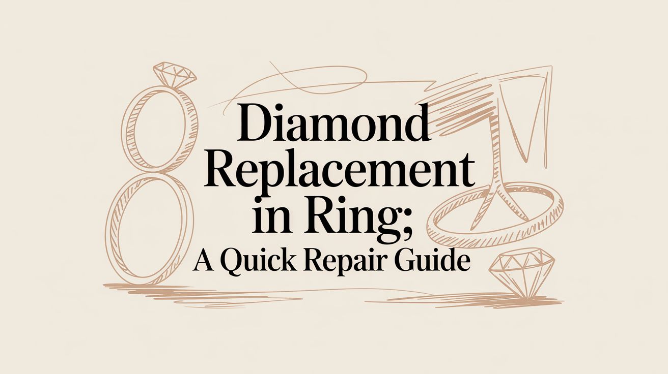 Diamond replacement in ring: A quick repair guide
