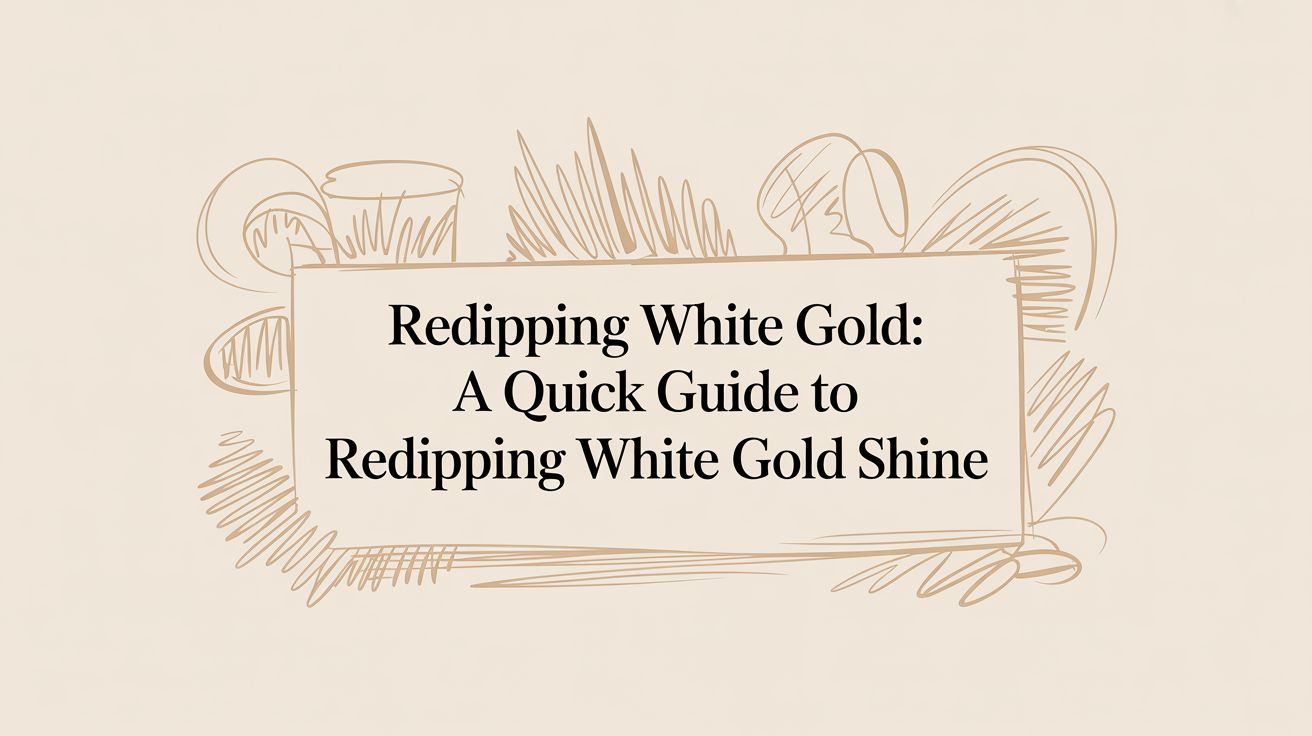 Redipping White Gold: A Quick Guide to redipping white gold Shine