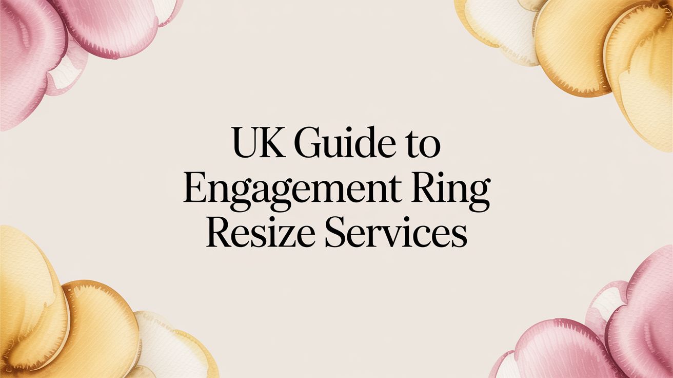 UK Guide to Engagement Ring Resize Services