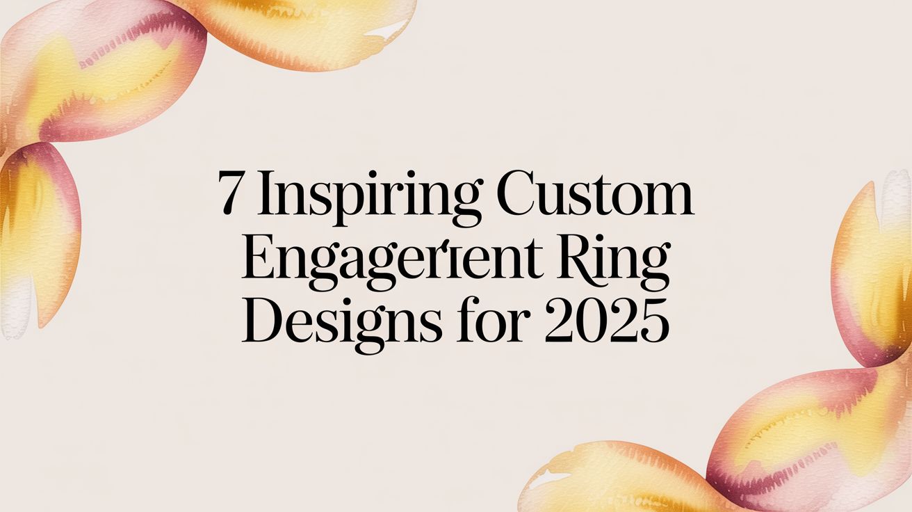 7 Inspiring Custom Engagement Ring Designs for 2025