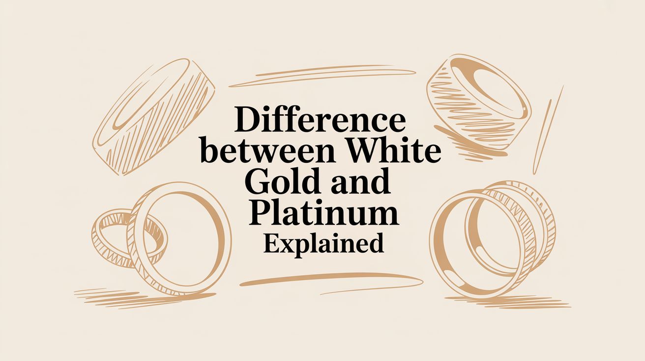 Difference Between White Gold and Platinum Explained