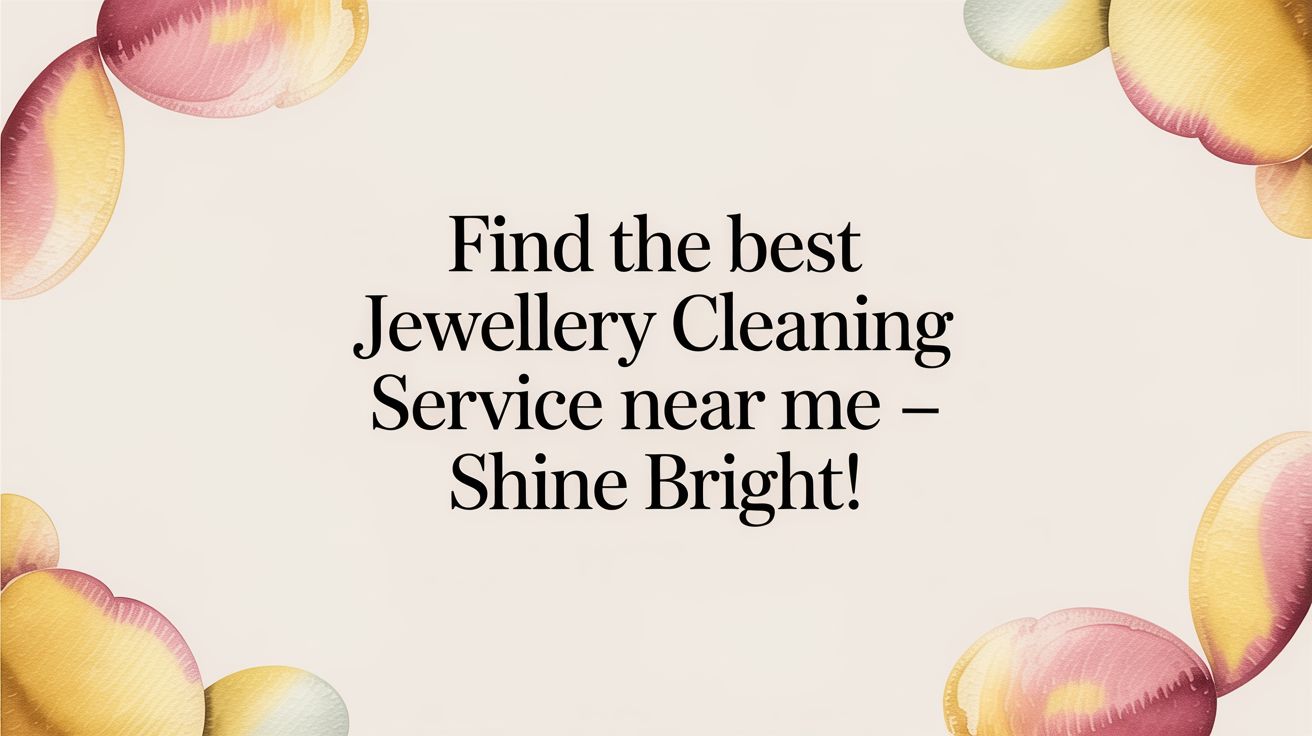 Find the Best jewellery cleaning service near me – Shine Bright!