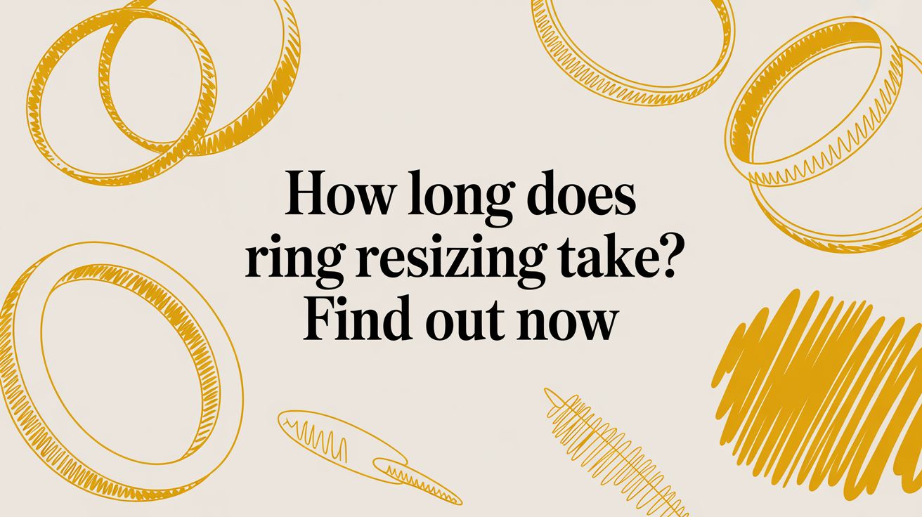 How Long Does Ring Resizing Take? Find Out Now