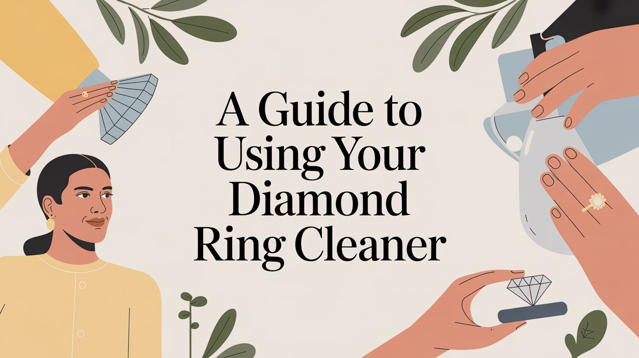 A Guide to Using Your Diamond Ring Cleaner