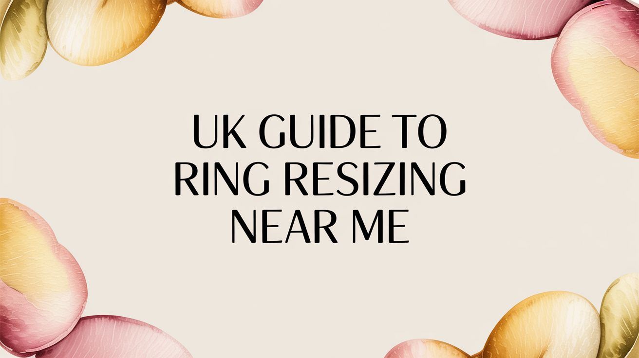 UK Guide to Ring Resizing Near Me