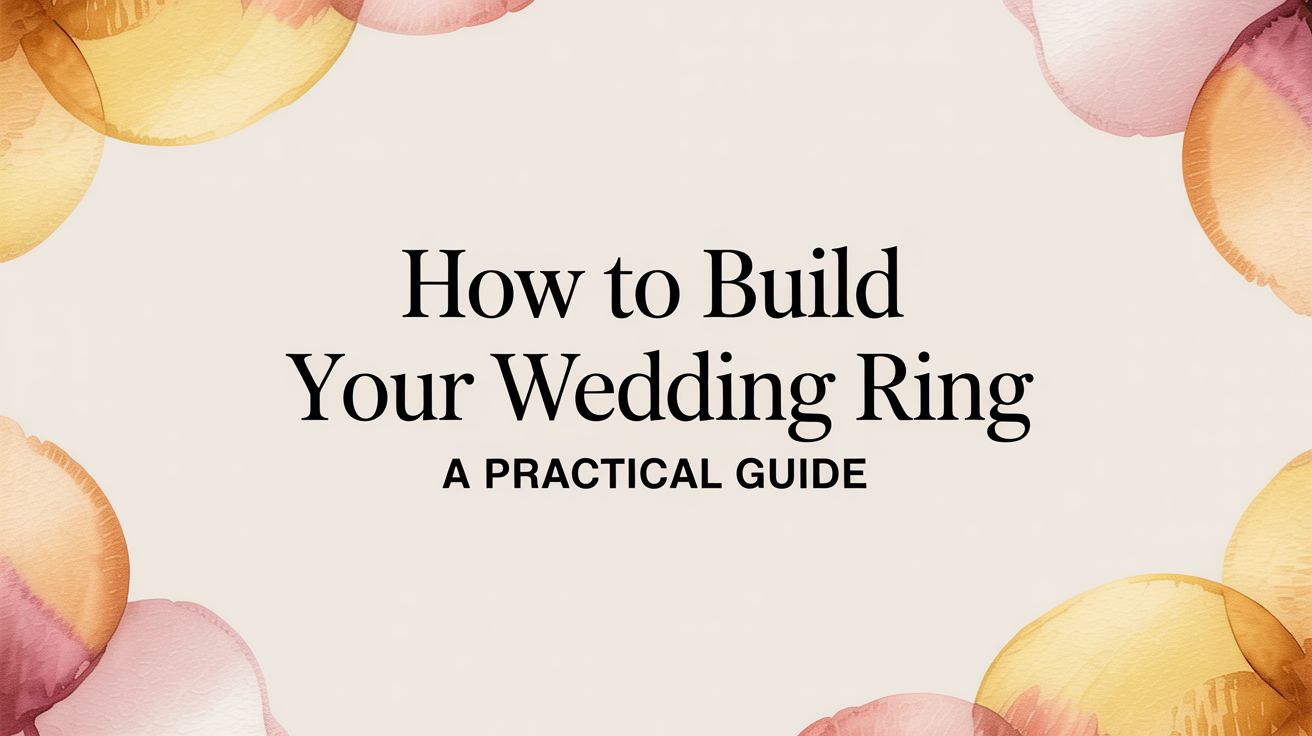 How to Build Your Wedding Ring A Practical Guide