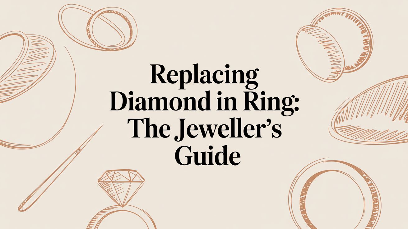 replacing diamond in ring: The Jeweller's Guide