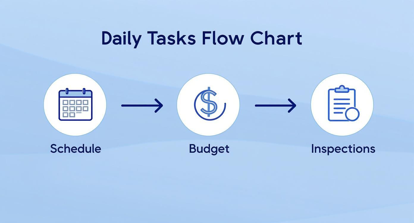 Infographic about what is a general contractor