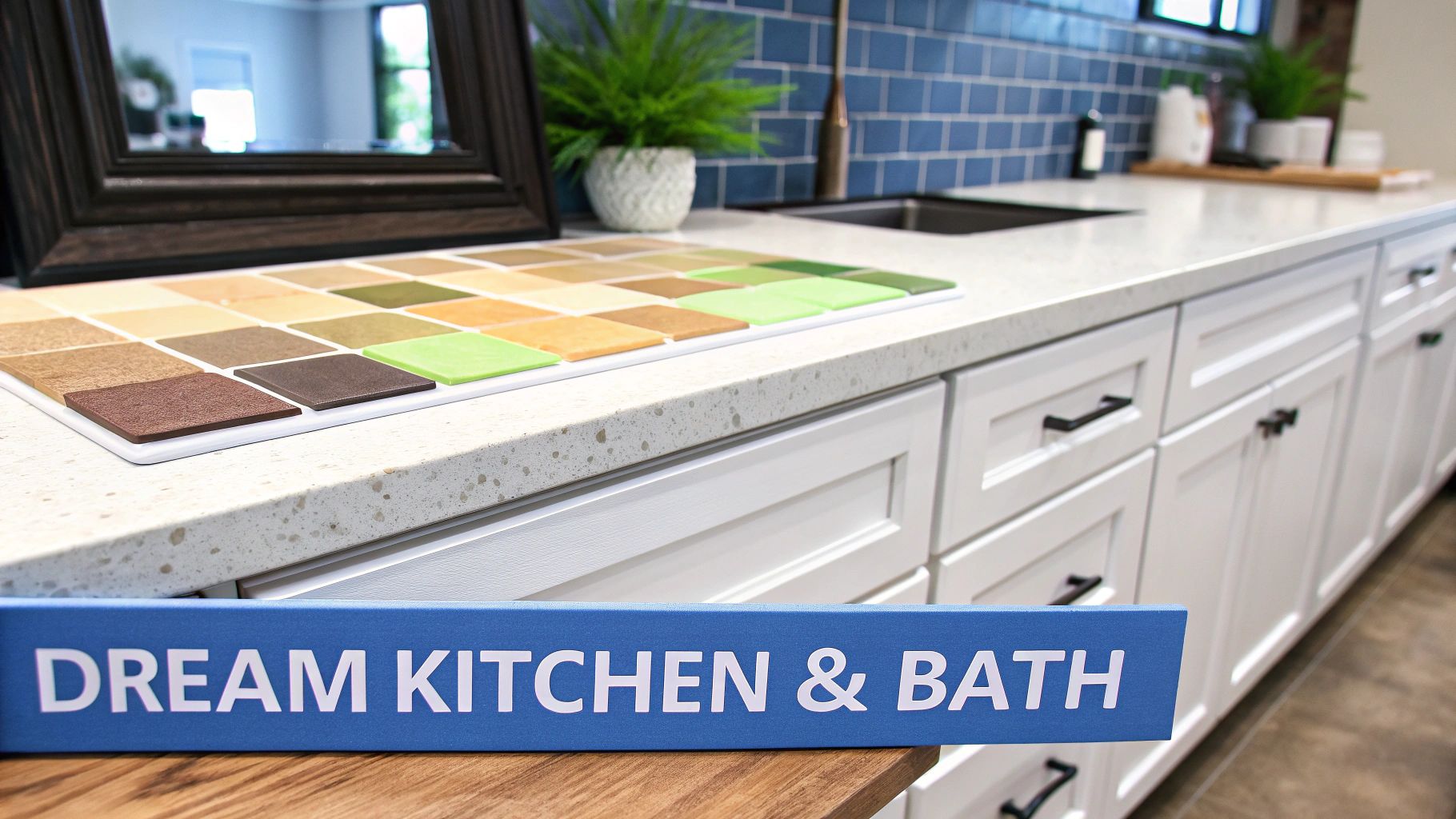 A stylish living room with cohesive flooring, paint, and fixtures.