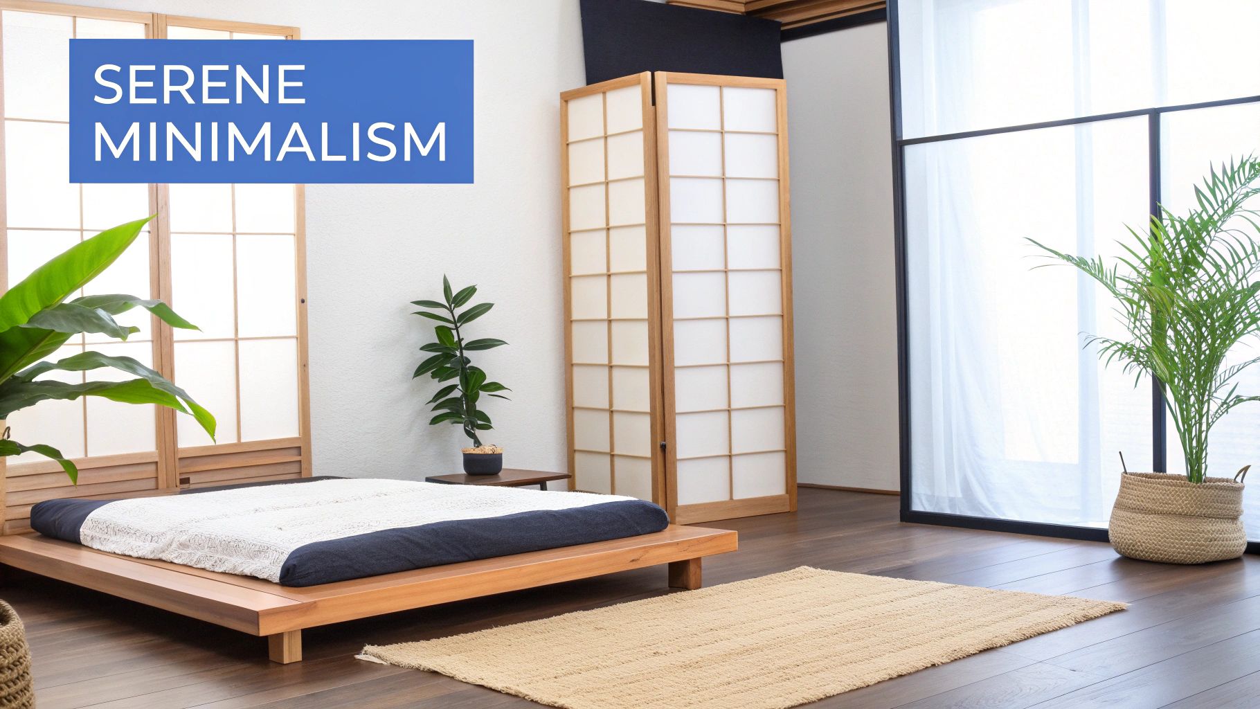 The Minimalist Master Suite with Japanese-Inspired Design