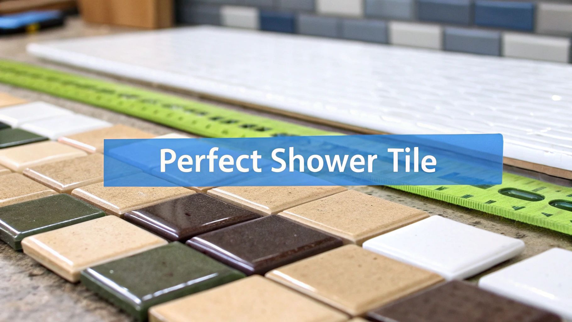 How to Choose Shower Tile for a Look You'll Love