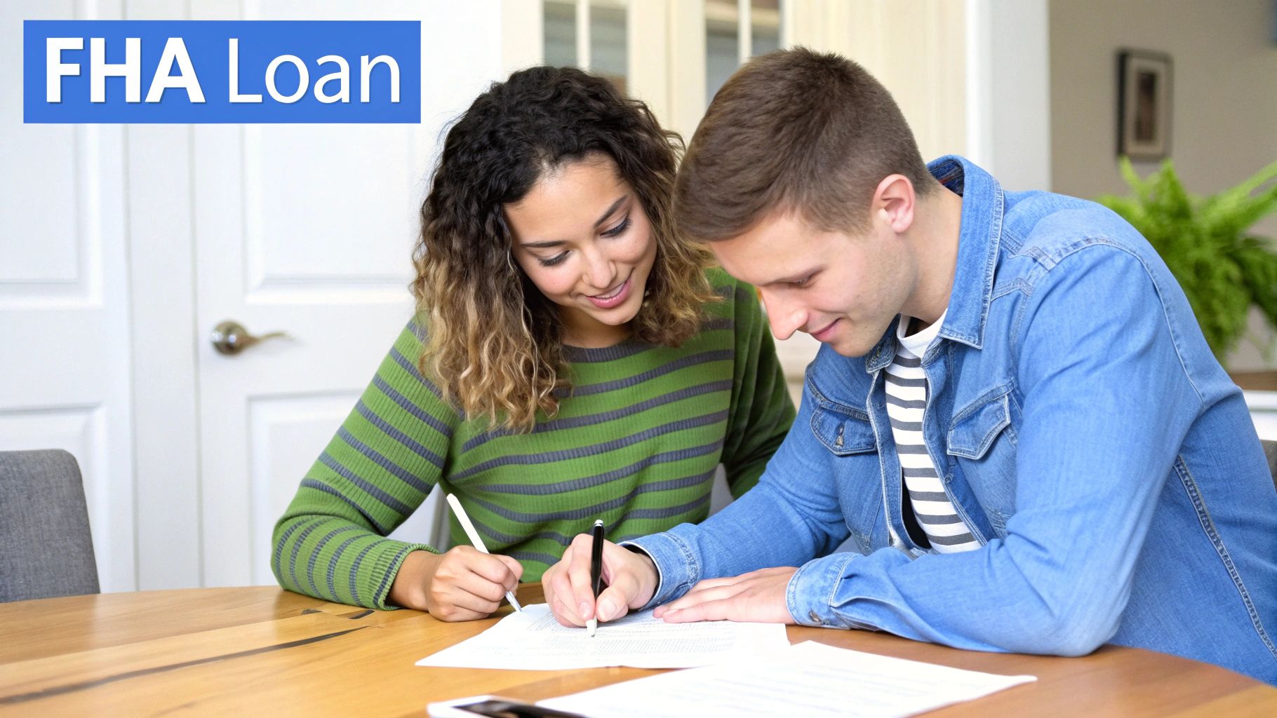 A veteran and their family standing proudly in front of their new home in Maryland