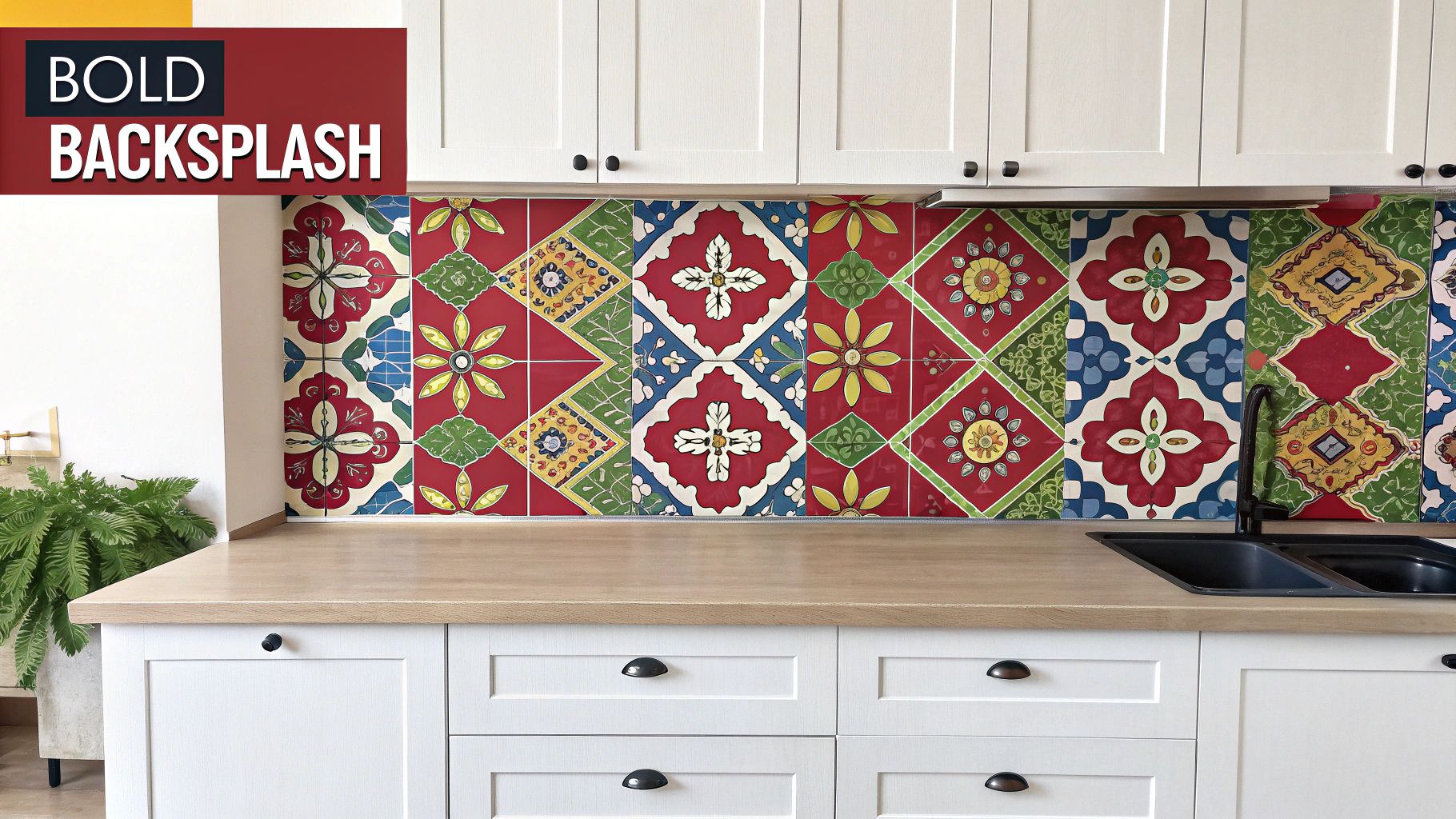 Bold Backsplashes and Statement Walls
