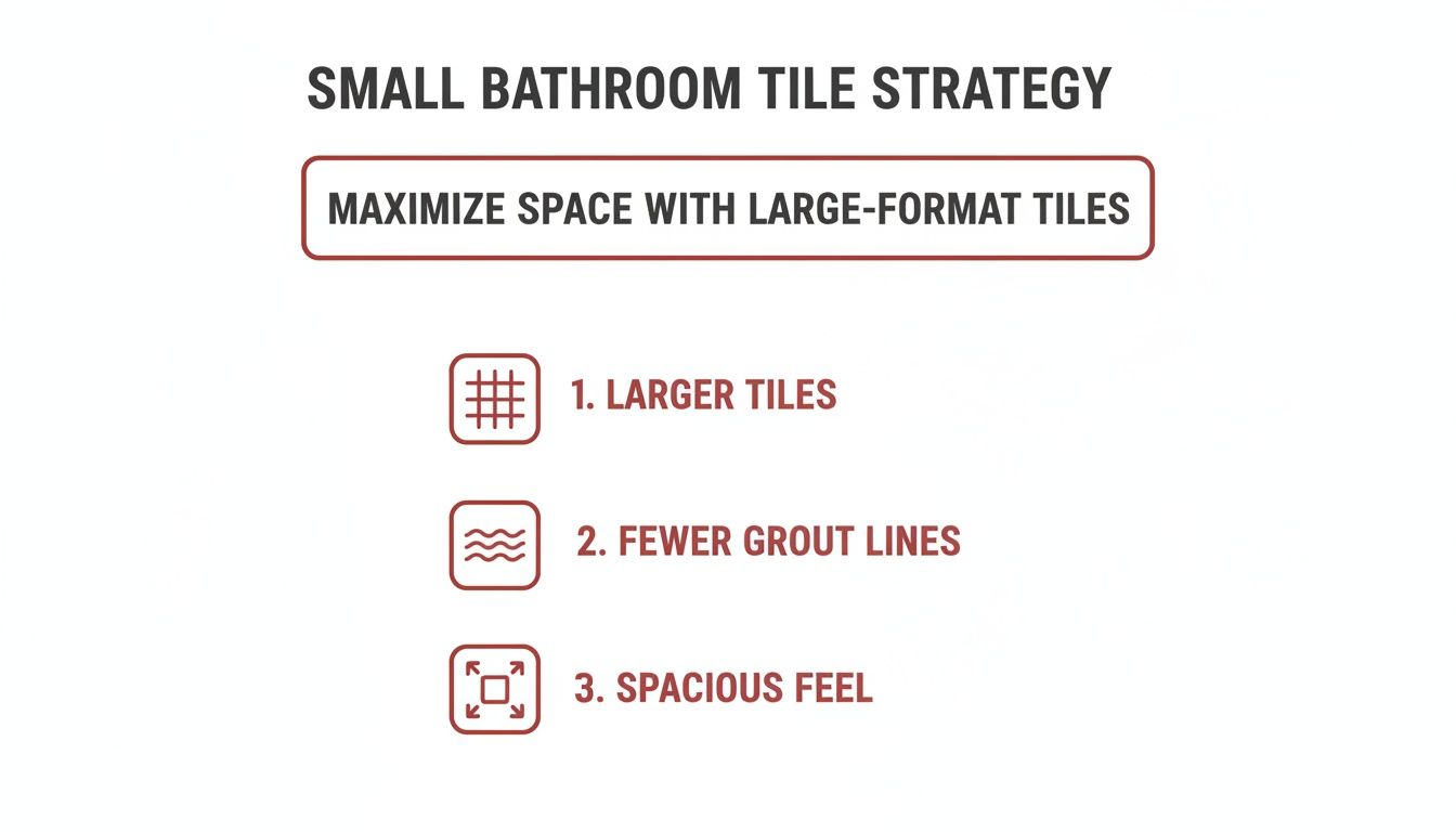 Discover The Best Tile Size For Small Bathroom: A Practical Guide