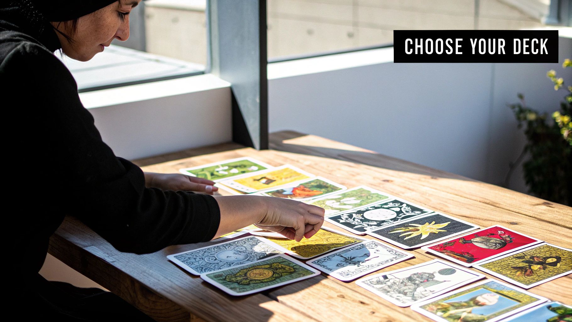Choose your tarot Deck Image
