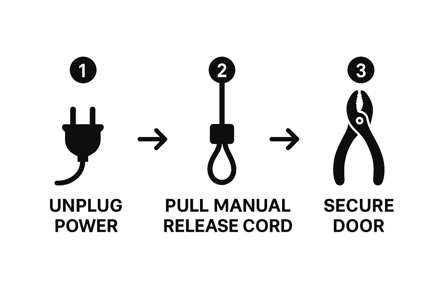 Infographic about repair garage door chain