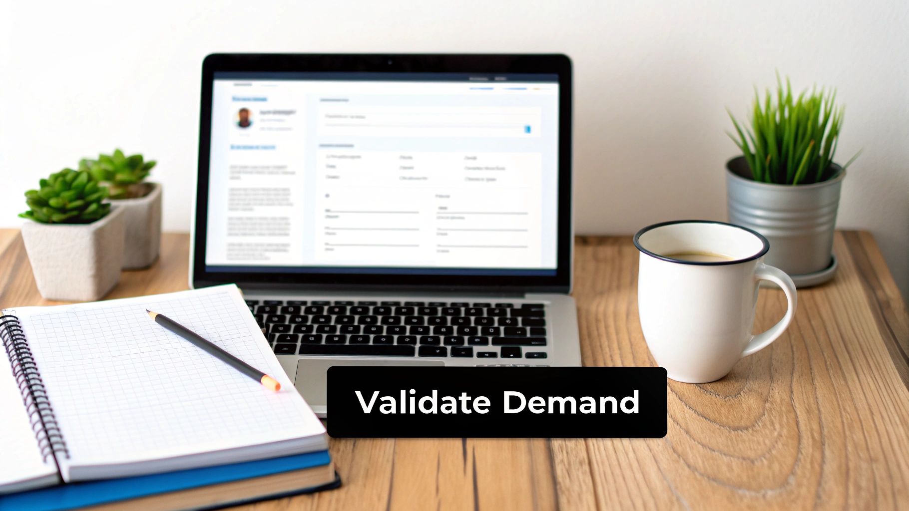 A person designing an app on a computer screen, with wireframes and code visible