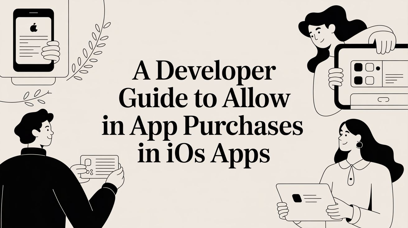 A Developer Guide to Allow In App Purchases in iOS Apps