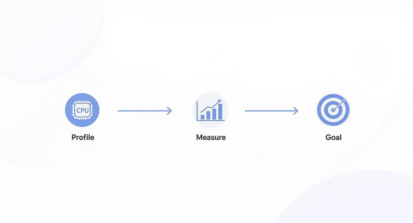 Infographic about optimize mobile app