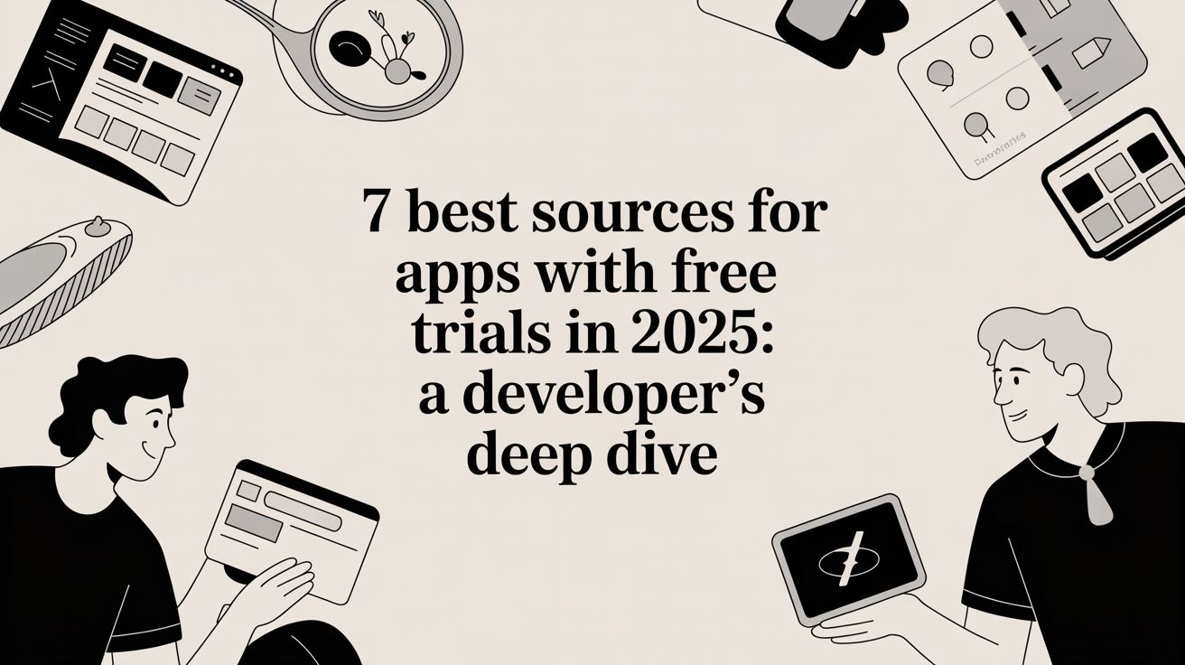 7 Best Sources for Apps With Free Trials in 2025: A Developer's Deep Dive