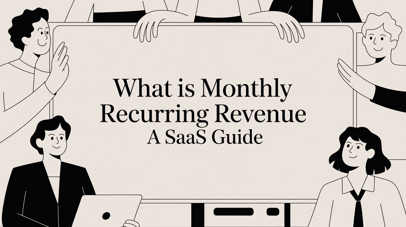What Is Monthly Recurring Revenue a SaaS Guide