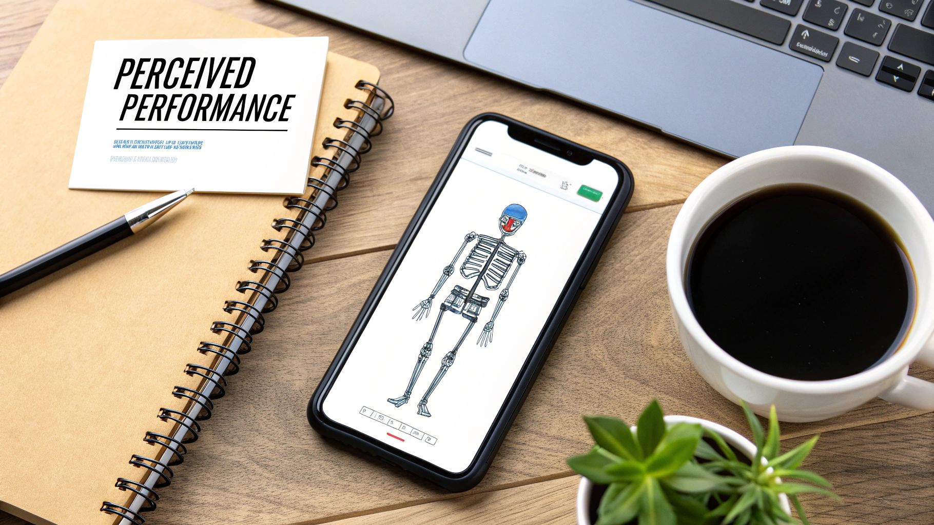 An illustration of a conversion funnel with users moving through different stages, representing app retention and monetization strategies.
