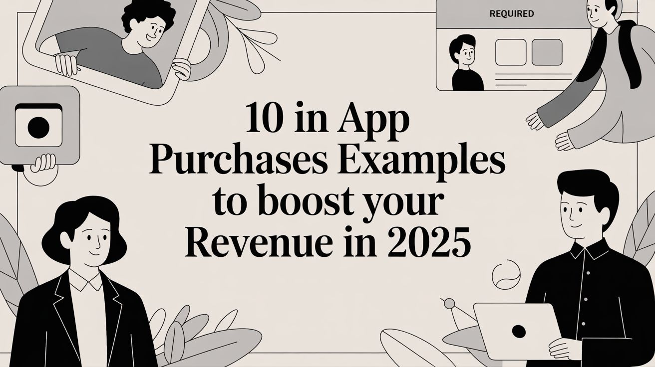 10 In App Purchases Examples to Boost Your Revenue in 2025