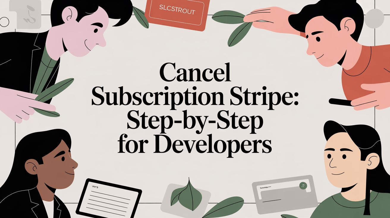 cancel subscription stripe: Step-by-step for Developers