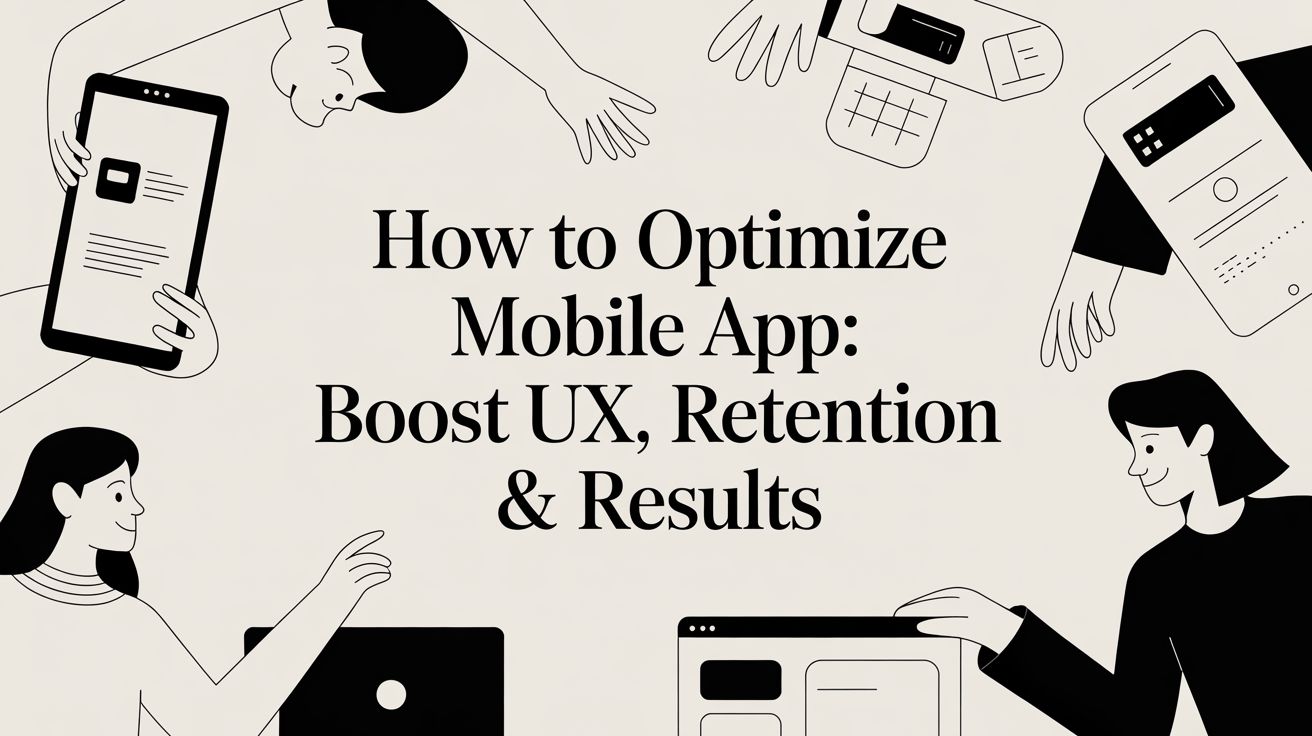 How to optimize mobile app: Boost UX, retention & results