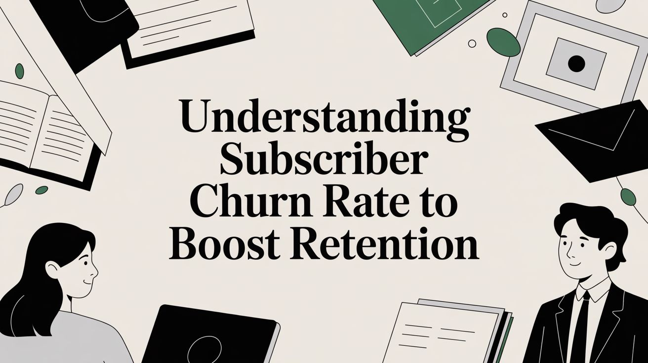 Understanding Subscriber Churn Rate to Boost Retention