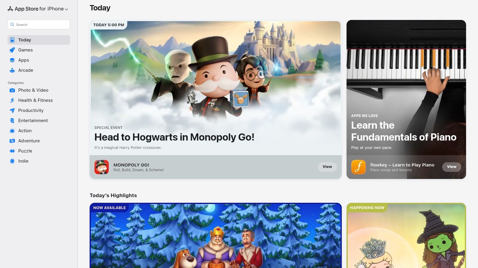 Apple App Store (iPhone, iPad, Mac)