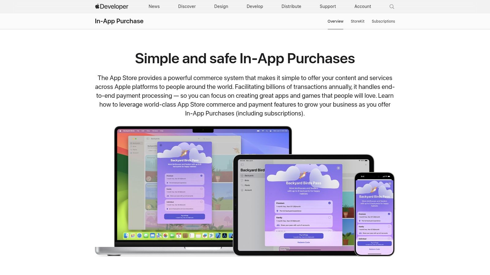 Apple Developer – StoreKit