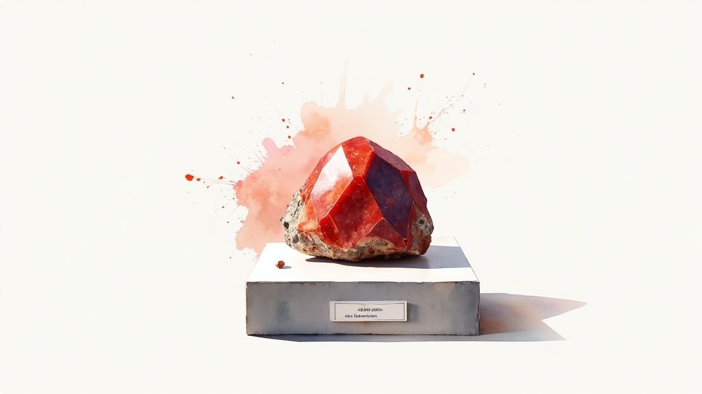 Alma King Rhodochrosite Specimen from Sweet Home Mine Colorado