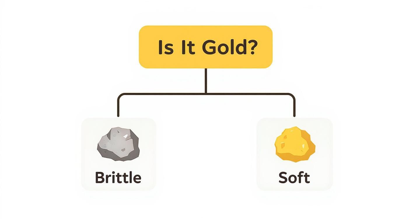 Infographic about rock pyrite