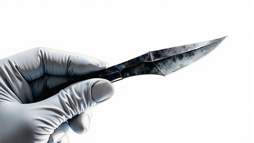 Obsidian Glass Sharper Than Surgical Steel