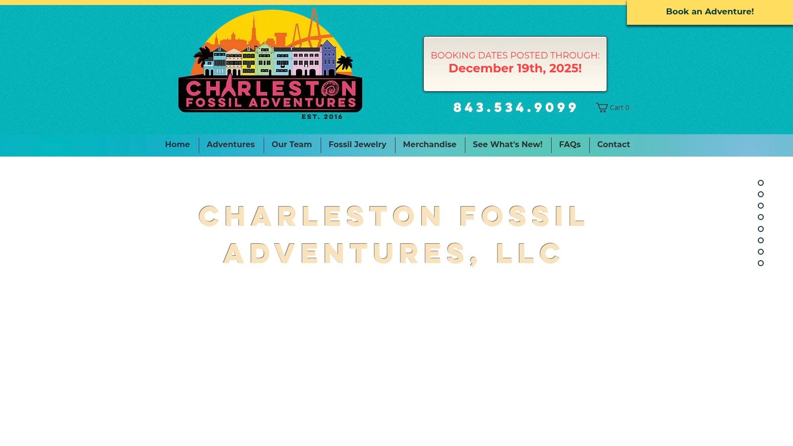 Charleston Fossil Adventures