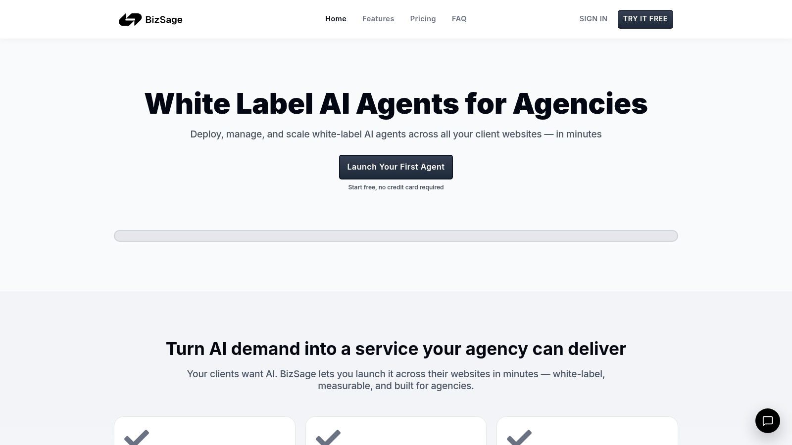 BizSage AI Agent Platform for Marketing Agencies