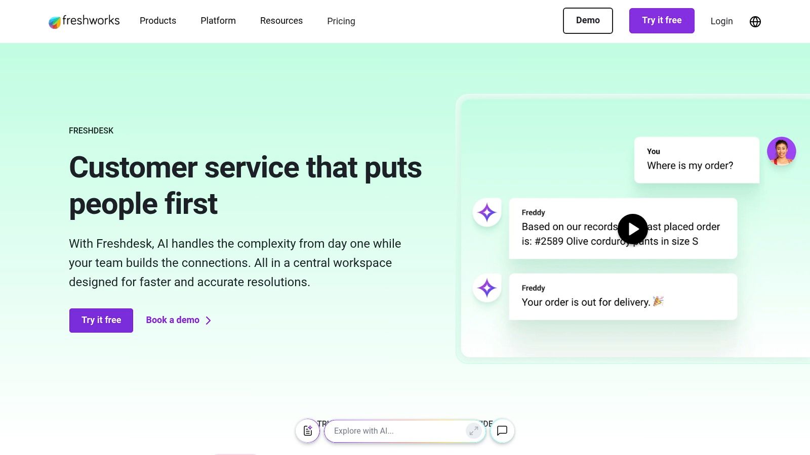 Freshdesk (Freshworks)