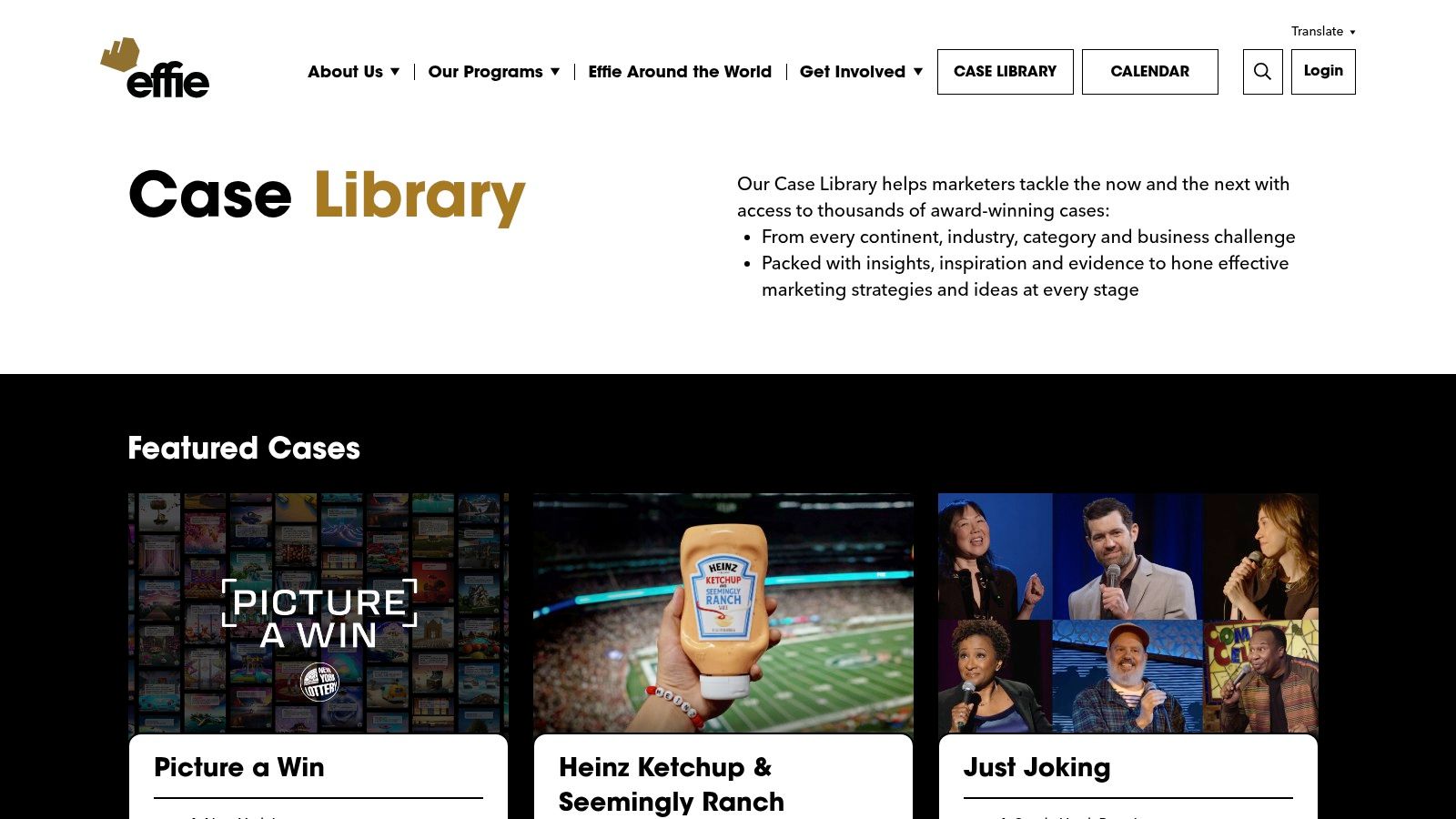 Effie Case Library (Effie Worldwide)