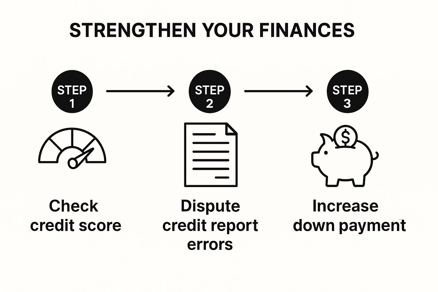 Infographic about how to finance a camper