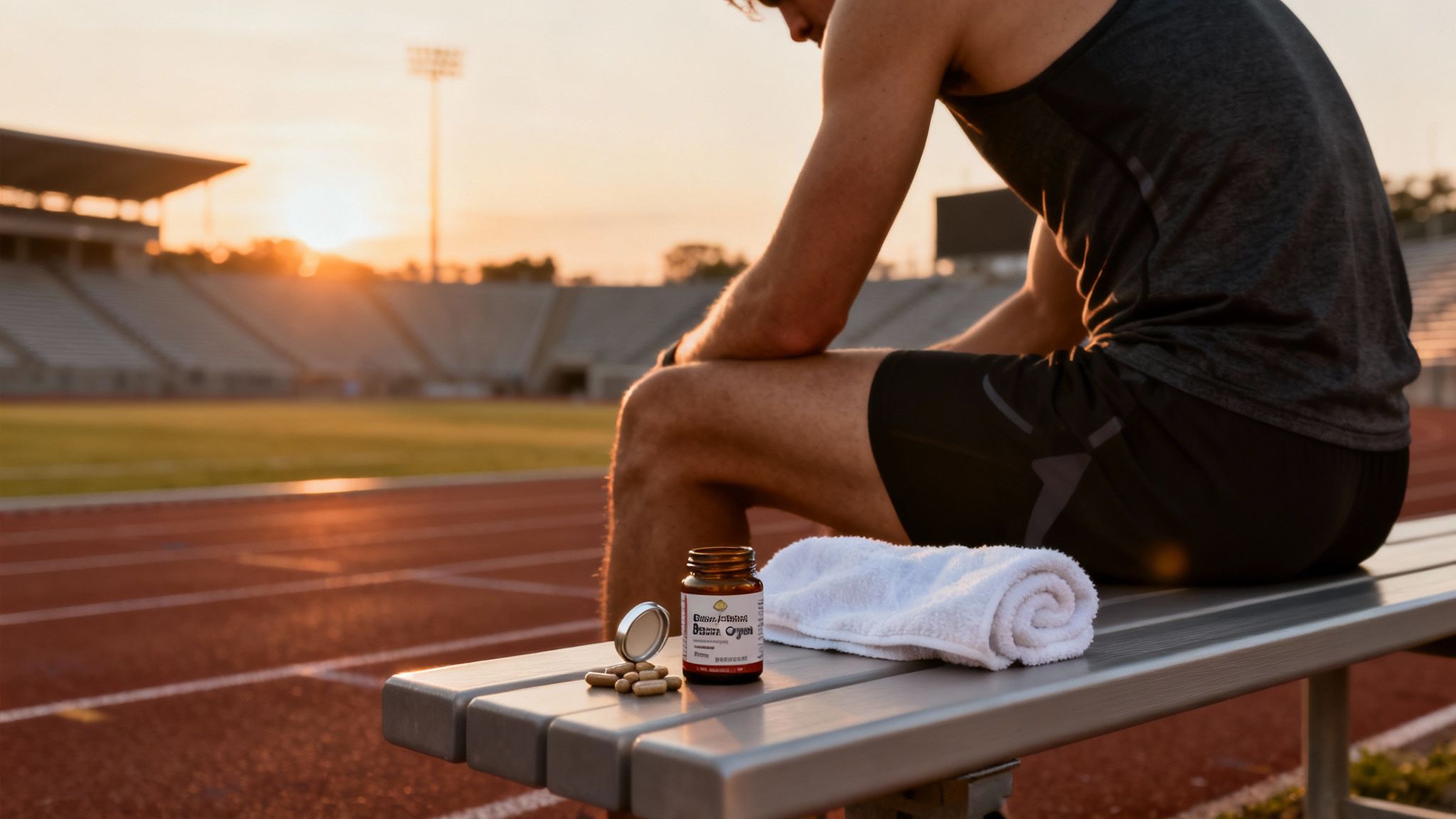 A group of athletes working out, representing peak performance and vitality.