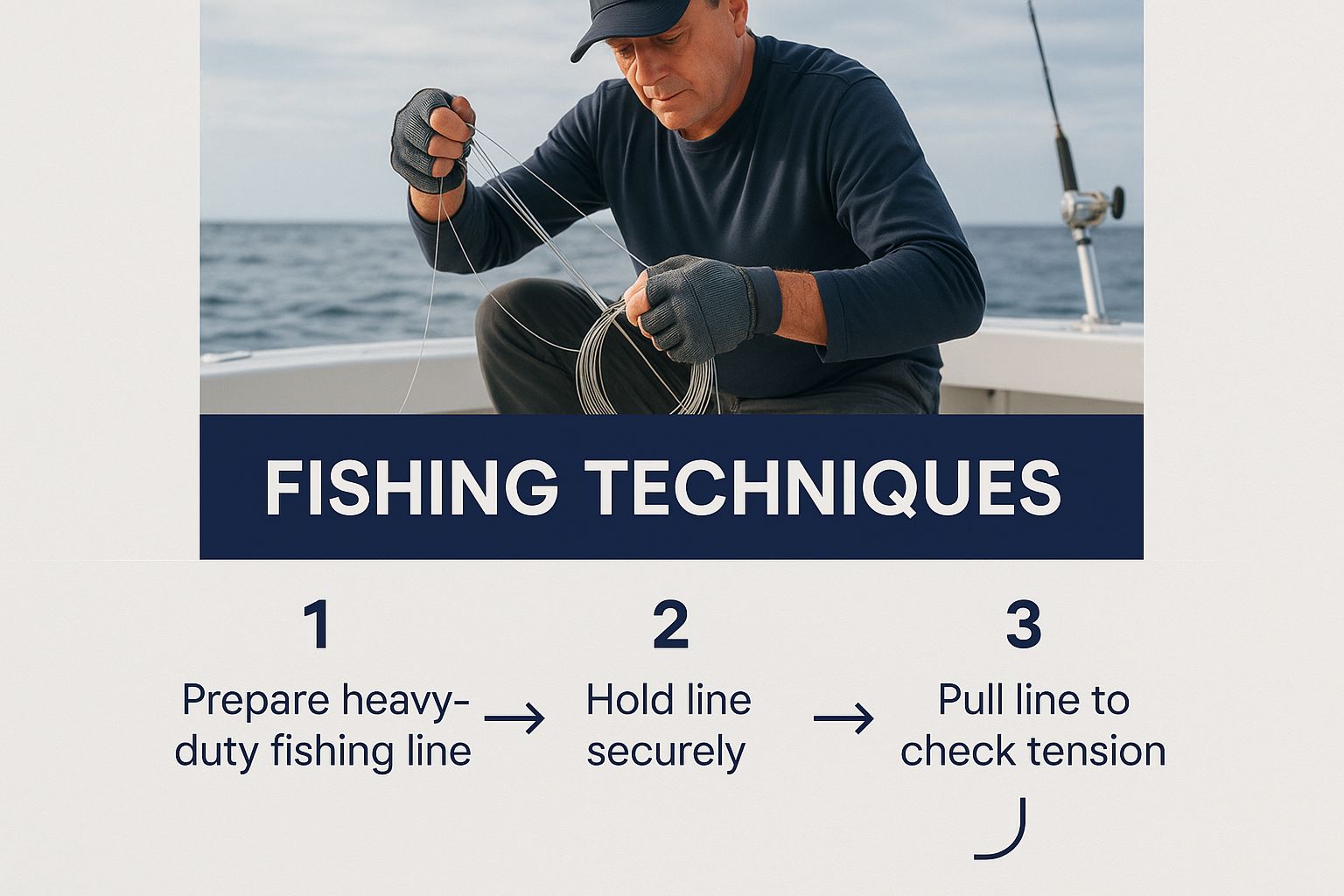 Infographic about fishing blue marlin