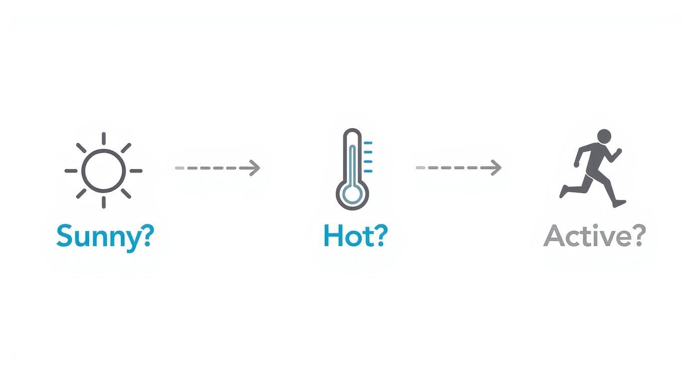 Infographic about fishing neck gaiters