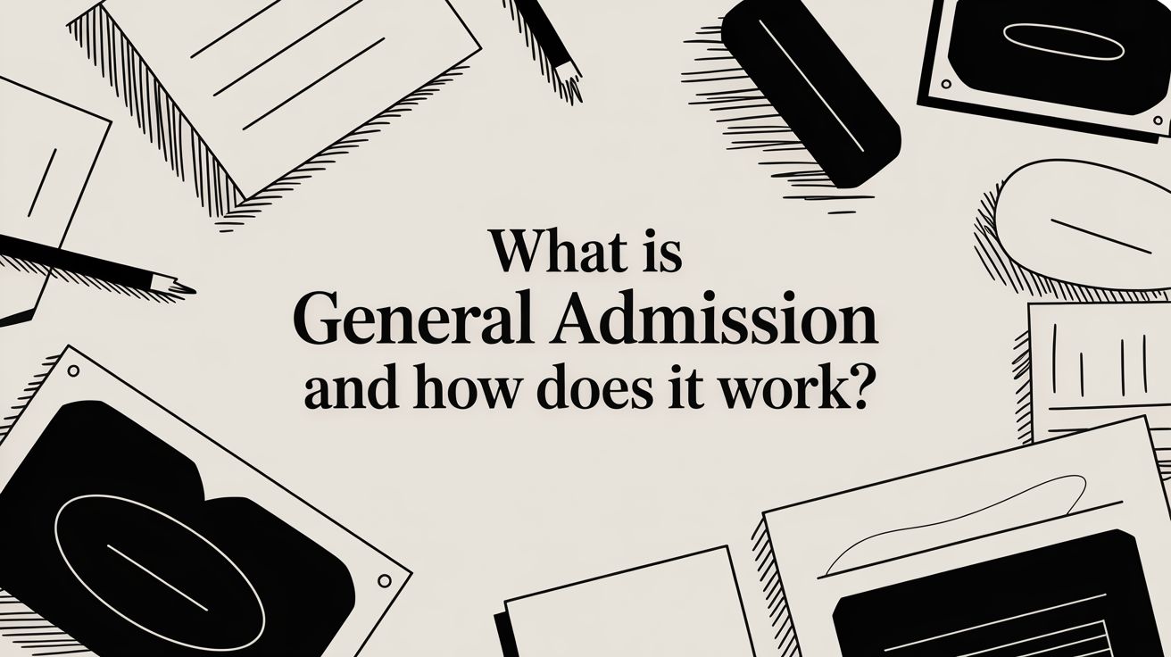 What Is General Admission and How Does It Work?