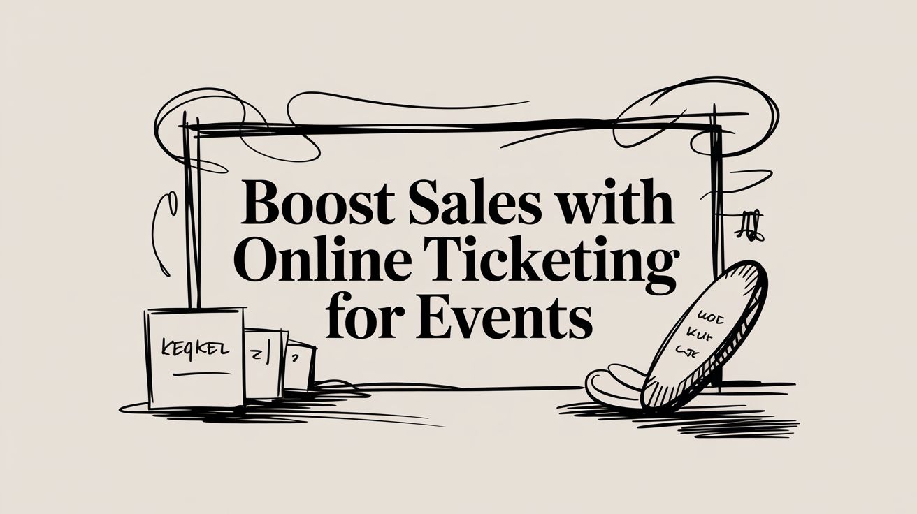 Stop Using Spreadsheets for Online Ticketing for Events