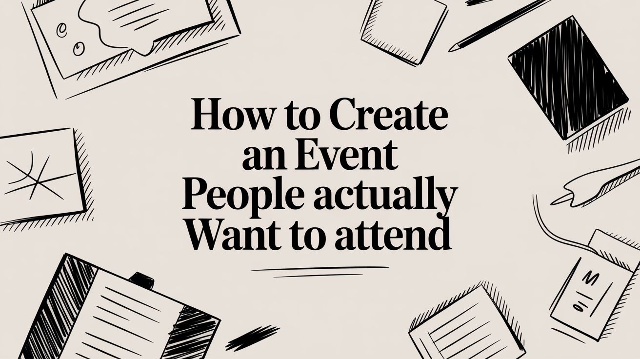 How to Create an Event People Actually Want to Attend