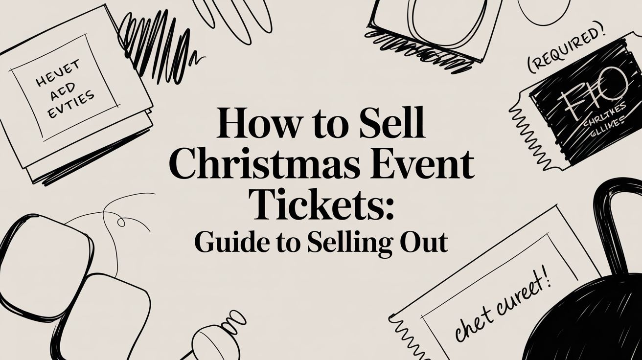 How to Sell Christmas Event Tickets Without Losing Your Mind